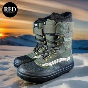 Vans Standard XF Snow MTE Boots Powsurf Wolfgang Nyvelt Green Nby - Men's Size 9